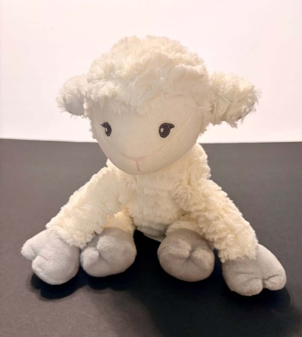Munequitas Cherished Friends Lamb Plush Toy Stuffed Animal Cream